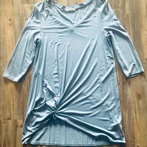 Side Twist Knot Dress